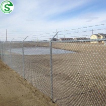 Guangzhou manufacturer chainlink border fencing for perimeter