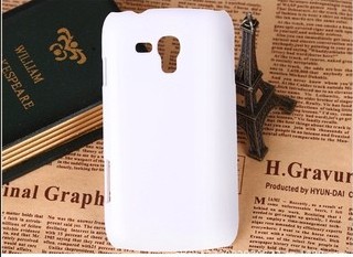 PC material mobile phone protection case for Samsung8262 (Feature:thin,single bottom & smooth surface)