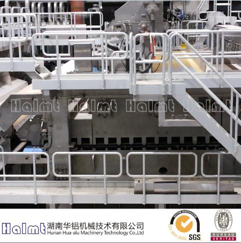 aluminum walkway for paper machine