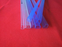 rigid plastic tube square plastic tube
