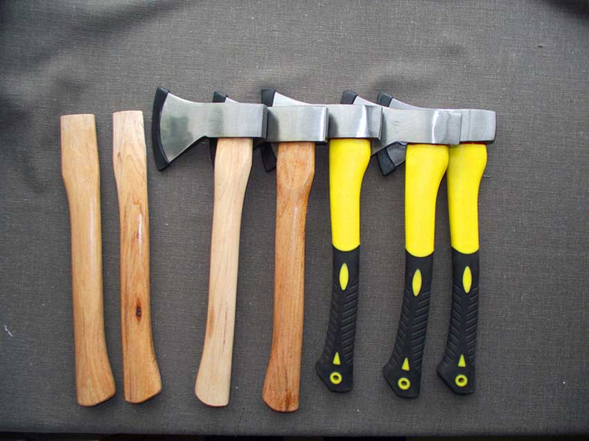 Axe with wooden or Fiber handle