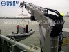 HAOYO Telescopic boom marine crane ship crane for sale - Tb