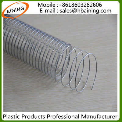 This heavy wall, wire-yarn reinforced hose is ideal for applications which require the hose to withstand both high vacuum and pressure. The electro galvanized, helical steel wire can be used for static dissipation.