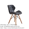 Leather Wooden Leg Dining Chair DC-U06 - DC-U06