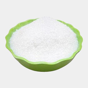 White crystalline powder.