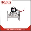2W Water Direct Acting Solenoid Valve Stainless Steel Flange