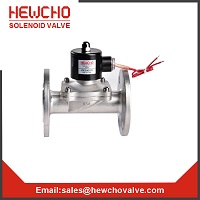 Direct Acting solenoid valve stainless steel solenoid valve 2W flange solenoid valve