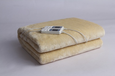 Polar Fleece Heated Blanket