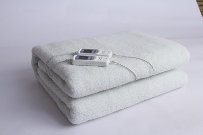 Synthetic Wool Electric Heating Blanket
