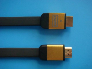 High Quality HDMI 19Pin Male to HDMI 19Pin Male,Flat cable