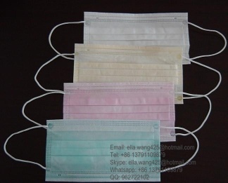 Disposable 3 Ply PP Nonwoven Face Mask Super Antiviral Dust-Proof Colorful Mask Manufaturer In China For Medical Face mask