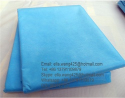 Disposable Bed Sheet PP Spunbonded Nonwoven Medical Draw Sheet Waterproof Surgical Drape With PP/SMS/PP+PE