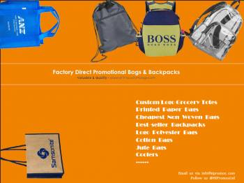 factory direct promotional bags