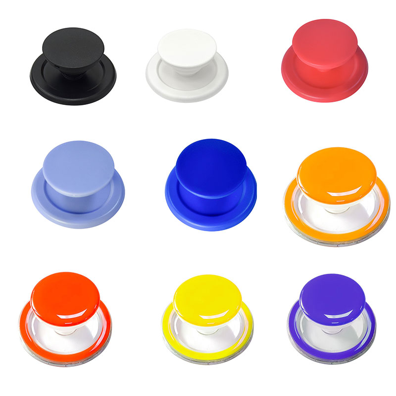 A custom magnetic phone grip stand for MagSafe-compatible phones, combining secure one-hand grip, collapsible design, and hands-free viewing for retail and promotional projects.