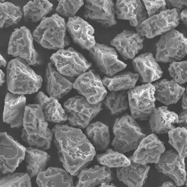 High Sharpness Homothetic Polycrystalline Diamond Powder for Polishing
