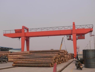 Drawing customized mg double girder gantry crane 50 ton for sale