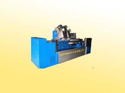 Gravure printing roller grinding machine.