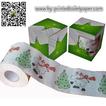 printed toilet paper roll