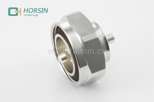 low PIM waterproof 716 din rf coaxial connector for 1/2 3/8 7/8 feeder cable