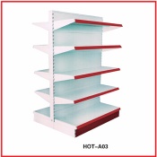 supermarket medium duty gondola shelves