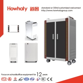 Charging cabinet for ipad tablet