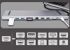 USB C Docking Station 11 in 1 3USB 3.0 2HDMI VGA TF SD RJ45 Audio USB-C
