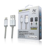 Apple 8 pin Ligthing cable-charge LED-1.2M-Silver