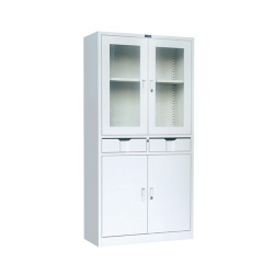 Hot sale patent handle completely Knock Down Steel file Cabinet, KD Structure Cupboard