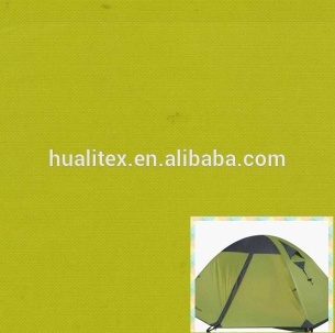 Outdoor camping polyester material flame resistant waterproof fabric for tent