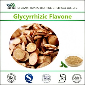 Plant Extract  Glycyrrhizic Flavone Powder 70% For Cosmetics