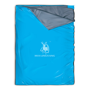 This double king sized envelope sleeping bag can be zipped together with another one to become even larger. Its machine washable,portable. OEM & ODM supported