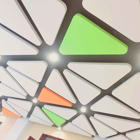 customization glassfiber acoustic ceiling