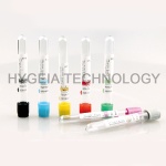 Disposable vacuum blood collection tube