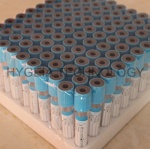 Disposable blood collection PT blue tube