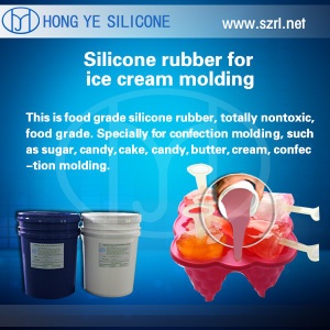 HY Liquid Food Grade Platinum Cure Silicone Rubber For Food Mold Manufacturing