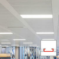 Cyanlite LED panel light for SAS330 metal ceiling
