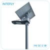 High end design separate solar panel powered all in one solar led street light free with mobile app control