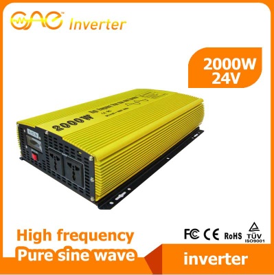 PI 2000W 24V High frequency pure sine wave inverter
