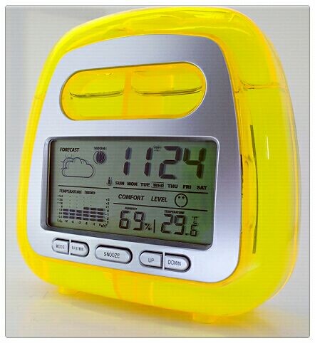 temperature and humidity changes 4 Weather forecast: sunny, semi-sunny, cloudy, rainy