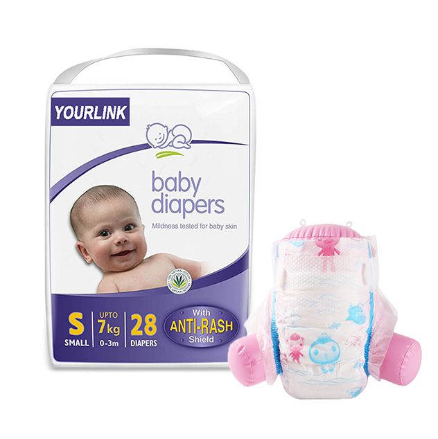 high quality brand name frontal tape disposable baby diapers manufacturer
