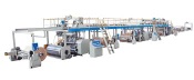 Corrugated cardboard production line