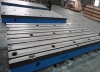 Cast iron T-slots floor plate for CNC machine