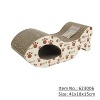 Corrugated paper Board Scratcher Bed Playing Pad Toy