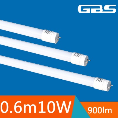 Guangdong Good performance led  showroom high lumen lights 10W 2ft T8 Full Glass LED tubes factory outlets