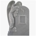 White Marble Weeping Angel Tombstones and Monuments