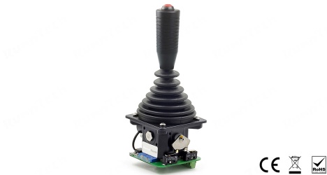 RunnTech Dual Axis Spring Return to Neutral Joystick with Center Tapped Potentiometer