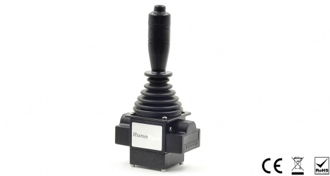 RunnTech Single-axis Friction Hold Joystick +/-10V Analogue Output for Electro-hydraulic&nbsp;-&nbsp;RunnTech Joystick