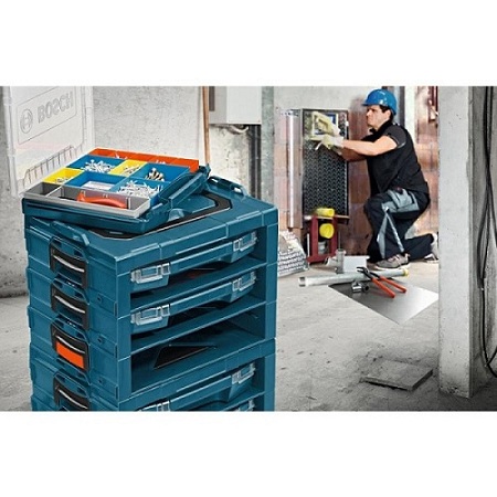 The Bosch L-RACK is a customizable expansion option for the Click and GO system