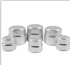 15g 50g silver cosmetic jars - HYA-1