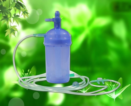 Oxygen humidifier bottle